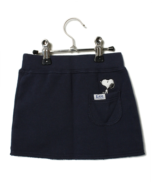 NANO universe（ナノユニバース）の「Lee(リー) / ポケット付きスカート（スカート・キッズ・ネイビー/グレー・90/100/110/120/130/140/80）」の3枚目の写真
