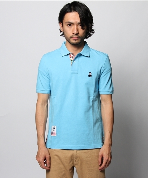 Journal Standard TRISECT(トライセクト)の「PSYCHO BUNNY / サイコバニー: PIQUE COLOR POLO / ポロシャツ(ポロシャツ・メンズ・ブルー/グリーン/コバルトブルー/ホワイト/レッド/ネイビー・MEDIUM/SMALL/LARGE)」の7枚目の写真