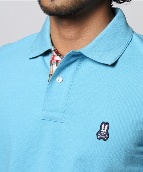 Journal Standard TRISECT(トライセクト)の「PSYCHO BUNNY / サイコバニー: PIQUE COLOR POLO / ポロシャツ(ポロシャツ・メンズ・ブルー/グリーン/コバルトブルー/ホワイト/レッド/ネイビー・MEDIUM/SMALL/LARGE)」の10枚目の写真
