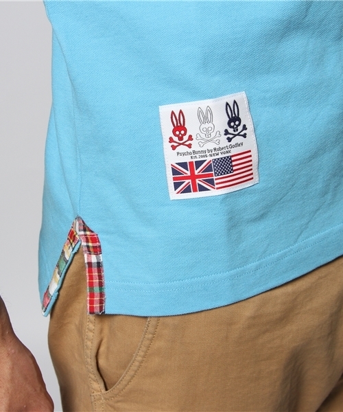Journal Standard TRISECT(トライセクト)の「PSYCHO BUNNY / サイコバニー: PIQUE COLOR POLO / ポロシャツ(ポロシャツ・メンズ・ブルー/グリーン/コバルトブルー/ホワイト/レッド/ネイビー・MEDIUM/SMALL/LARGE)」の12枚目の写真