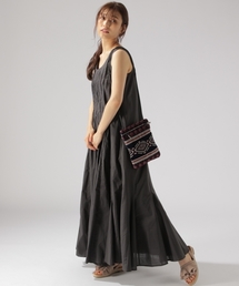 BAYFLOW | 夏のGOOD PRICE／ボタニカルノースリーブワンピース(ワンピース)