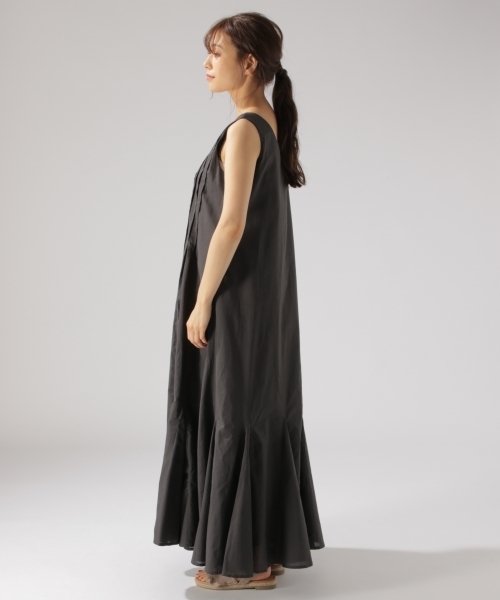 BAYFLOW（ベイフロー）の「GOOD PRICE／ボタニカルノースリーブワンピース（ワンピース・レディース・その他2/チャコール/その他1・MEDIUM/SMALL）」の8枚目の写真