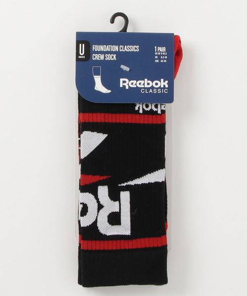 Reebok（リーボック）の「CL ベクター クルー ソックス（ソックス/靴下・メンズ・ホワイト/ブラック・22.0～24.0cm/24.0～26.0cm/26-28cm）」の5枚目の写真
