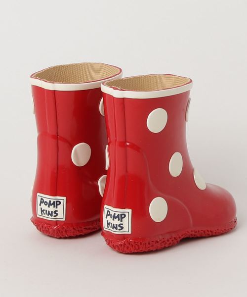 【POMPKINS】ドットレインブーツ（レインシューズ）｜POMPKINS（ポプキンズ）