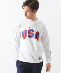 【Champion/チャンピオン】メンズ アクションスタイル ロングスリーブTシャツ