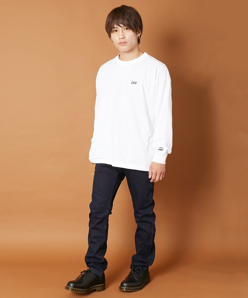 LIDNM（リドム）の「LEE/リー × LIDNM/リドム 別注 ロゴ ロングTシャツ（Tシャツ/カットソー・メンズ・ホワイト・MEDIUM/LARGE）」の20枚目の写真