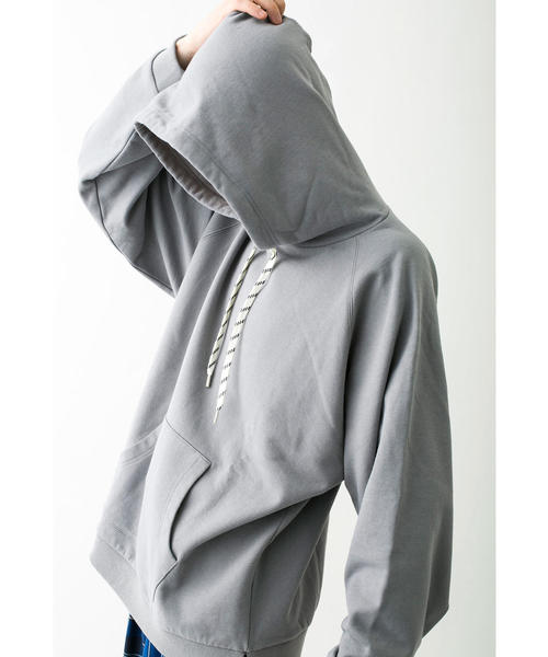 MONKEY TIME(モンキータイム)の「<monkey time> URAKE DOLEMAN HOODIE/パーカー(パーカー・メンズ・ブラウン/グレー/ブラック/ケリー・LARGE/X-LARGE/MEDIUM/SMALL)」の3枚目の写真