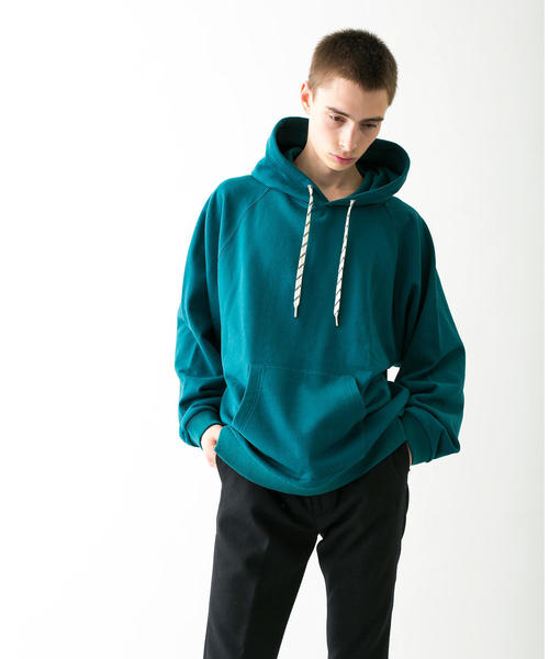 MONKEY TIME(モンキータイム)の「<monkey time> URAKE DOLEMAN HOODIE/パーカー(パーカー・メンズ・ブラウン/グレー/ブラック/ケリー・LARGE/X-LARGE/MEDIUM/SMALL)」の5枚目の写真