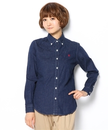 GYMPHLEX | [ジムフレックス]Gymphlex INDIGO B/Dシャツ(シャツ/ブラウス)