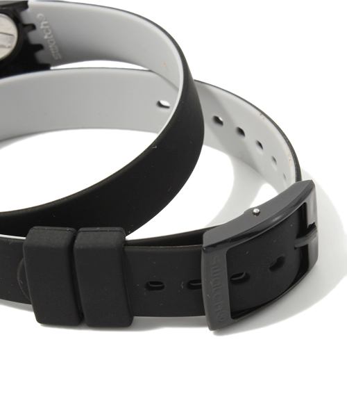 SWATCH（スウォッチ）の「LADY TON ETOILE LB177 WOMEN（アナログ腕時計・レディース・ブラック×ホワイト・FREE）」の6枚目の写真