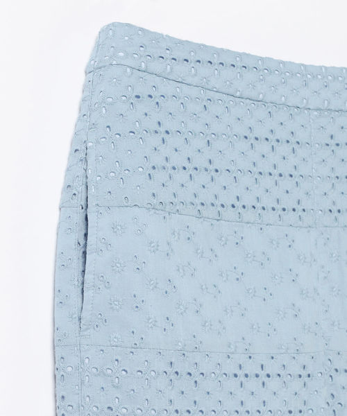 BEAMS BOY（ビームスボーイ）の「BEAMS BOY / カットワーク イージーパンツ（その他パンツ・レディース・ネイビー/オフホワイト/ブルー系その他・ONE SIZE）」の16枚目の写真