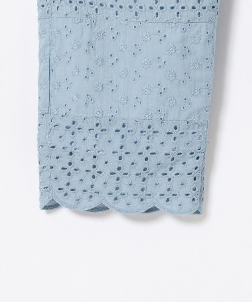 BEAMS BOY（ビームスボーイ）の「BEAMS BOY / カットワーク イージーパンツ（その他パンツ・レディース・ネイビー/オフホワイト/ブルー系その他・ONE SIZE）」の14枚目の写真