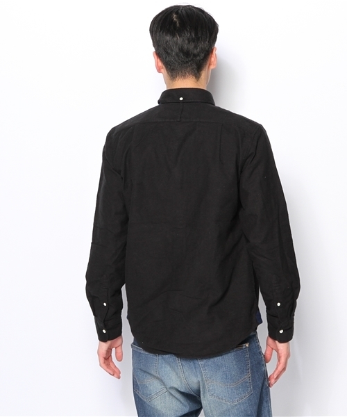 CIAOPANIC TYPY(チャオパニックティピー)の「フランネルボタンダウンシャツ(シャツ/ブラウス・メンズ・ネイビー/ピンク/キャメル/ブラック/ホワイト/オリーブ・LARGE/SMALL/MEDIUM)」の19枚目の写真