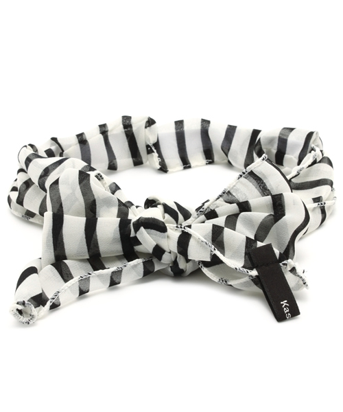 Kastane（カスタネ）の「【Kastane】リボン（ヘアバンド・レディース・ライトベージュ/ライトブルー/ラベンダー/ブルー/その他/ネイビー/ホワイト/ピンク/その他2/その他1/ブラック系その他・FREE）」の3枚目の写真