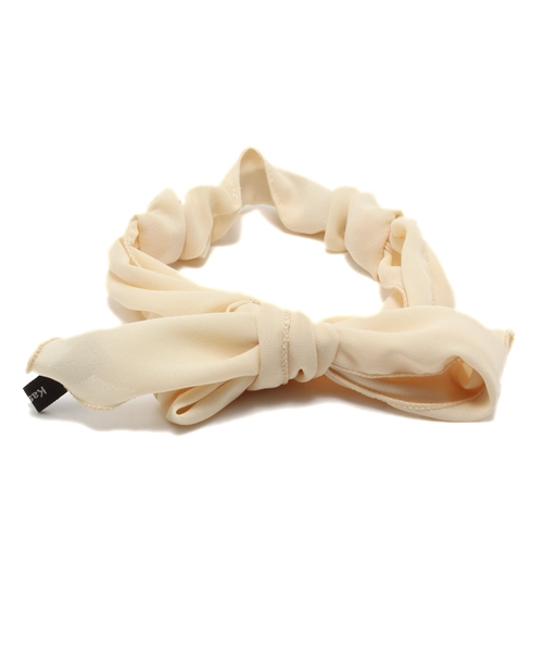 Kastane（カスタネ）の「【Kastane】リボン（ヘアバンド・レディース・ライトベージュ/ライトブルー/ラベンダー/ブルー/その他/ネイビー/ホワイト/ピンク/その他2/その他1/ブラック系その他・FREE）」の4枚目の写真