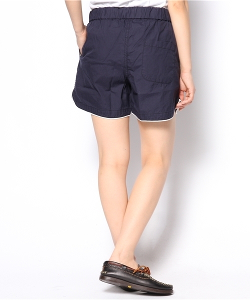 BEAMS BOY(ビームスボーイ)の「○BEAMS BOY / ソリッド パイピングショーツ(その他パンツ・レディース・ブルー/ネイビー・ONE SIZE)」の4枚目の写真