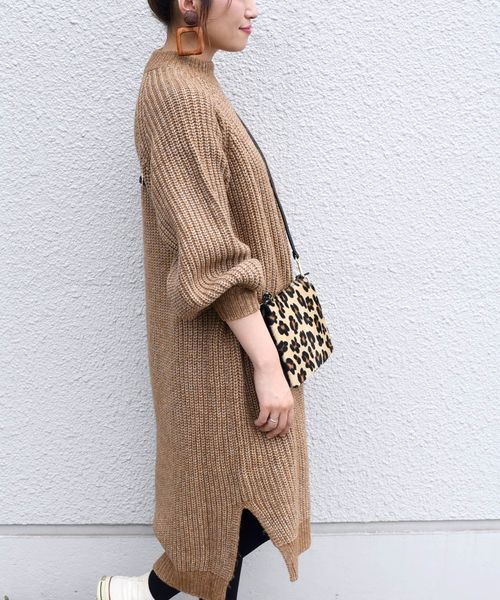 Khaju（カージュ）の「【WEB限定】Khaju:アゼニットワンピース19FW◇◇（ワンピース・レディース・ライトブルー/ブラック/アイボリー/キャメル・ONE SIZE）」の20枚目の写真