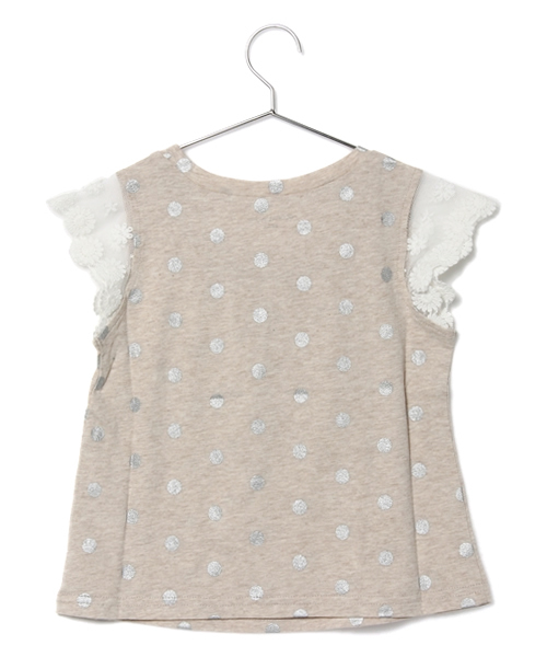 GLOBAL WORK(グローバルワーク)の「【GLOBAL WORK】ソデレースT半袖/542922(Tシャツ/カットソー・キッズ・ホワイト/ホワイト系その他/グレー/ネイビー/その他/ベージュ・SMALL/MEDIUM/LARGE/X-LARGE)」の11枚目の写真