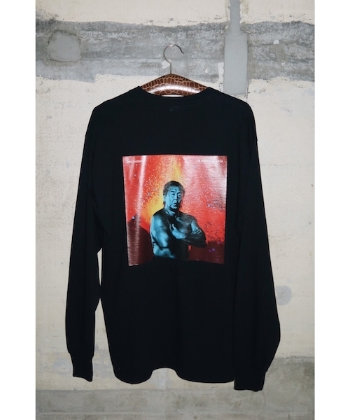 mother(マザー)の「TRANSFER PRINTED L/S TEE(Tシャツ/カットソー)」|ブラック