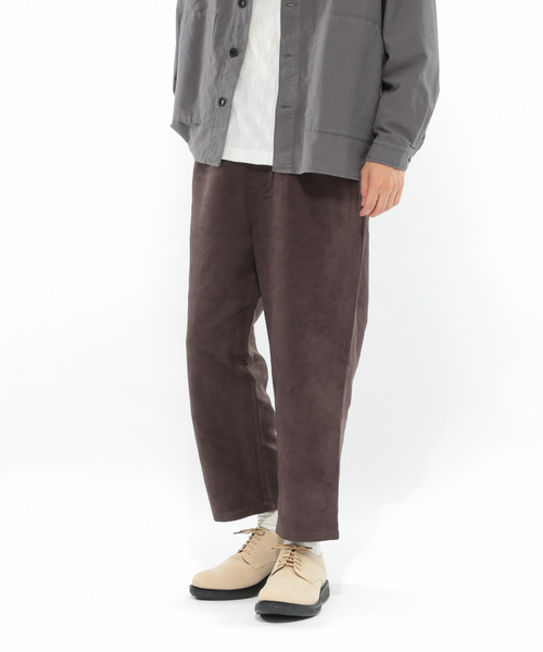 LAKOLE（ラコレ）の「スエード調ワイドパンツ / LAKOLE（その他パンツ・メンズ・スモーク/ベージュ/オリーブ・MEDIUM/LARGE）」の15枚目の写真