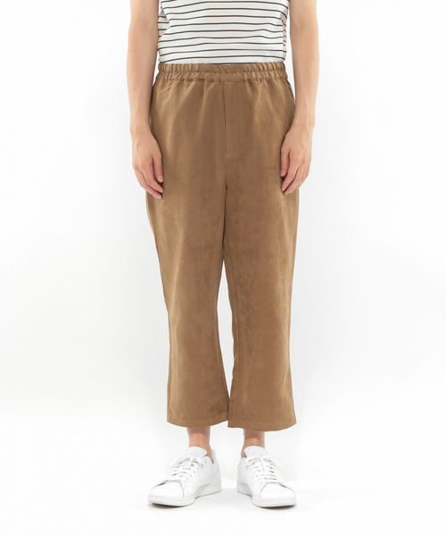 LAKOLE（ラコレ）の「スエード調ワイドパンツ / LAKOLE（その他パンツ・メンズ・スモーク/ベージュ/オリーブ・MEDIUM/LARGE）」の16枚目の写真