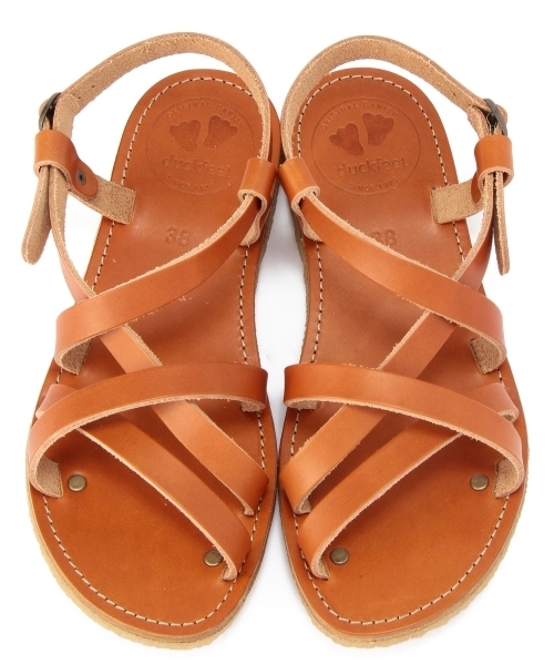 BEAUTY&YOUTH UNITED ARROWS（ビューティーアンドユースユナイテッドアローズ）の「BYBC DUCKFEET クロスストラップサンダル ◆（サンダル・レディース・ブラック/ブラウン・38/37/36）」の4枚目の写真