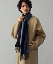PIACENZA（ピアチェンツァ）の「PIACENZA / シルクカシミヤ 2トーン マフラー（マフラー・メンズ）」