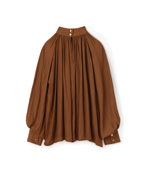 marjour（マージュール）の「CLASSICAL BLOUSE（シャツ/ブラウス・レディース・オフホワイト/キャメル・MEDIUM）」の18枚目の写真