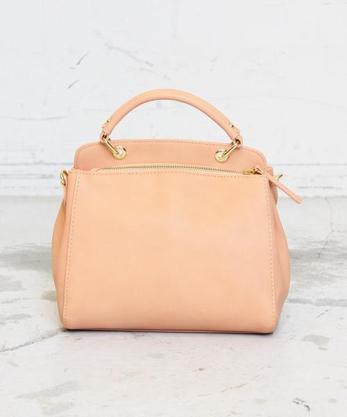 BEAUTY&YOUTH UNITED ARROWS（ビューティーアンドユースユナイテッドアローズ）の「BYSF∴ カラー2WAYハンドショルダー ◆（ハンドバッグ・レディース・オフホワイト/モカ/ライトブルー/ブラック/ライトピンク/ナチュラル/ワイン/ライトグレー/ブラウン/ホワイト/コバルトブルー/ダークブラウン/ベージュ/オリーブ/マスタード/グレー/ピンク・ﾌﾘ-/FREE）」の20枚目の写真