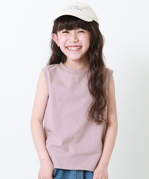 devirock(デビロック)の「ボックスタンクトップ(タンクトップ・キッズ・ベージュ/モカ/ホワイト/カーキ/ダークパープル/スミクロ/テラコッタ/パープル系その他/ブルー系その他・150cm/110cm/140cm/130cm/160cm/120cm/100cm)」の9枚目の写真
