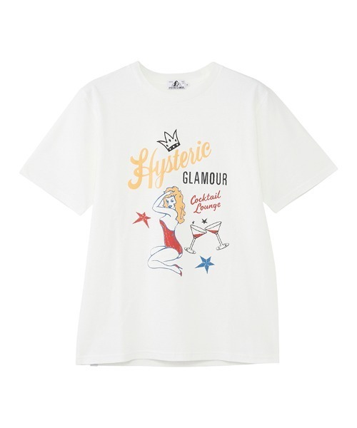 セール Hys Cocktail Lounge Tシャツ Tシャツ カットソー Hysteric Glamour ヒステリックグラマー のファッション通販 Zozotown