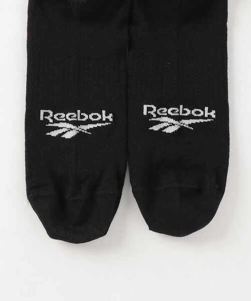 Reebok（リーボック）の「クラシックス ファウンデーション インビジブル ソックス 3足組  / Classics Foundation Invisible Socks 3 Pairs（ソックス/靴下・メンズ・ブラック/ホワイト/ホワイト×グレー・SMALL/MEDIUM/LARGE/X-LARGE）」の4枚目の写真