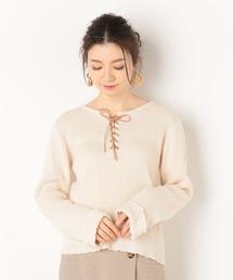 archives | レースアッププルオーバー(ニット/セーター)