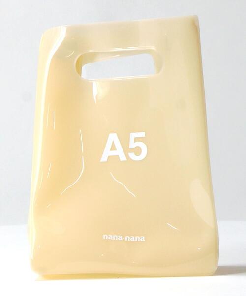 NaNa-NaNa（ナナナナ）の「＜nana-nana＞A5 クリアショルダーバッグ -2WAY- Ψ（ショルダーバッグ・レディース・ナチュラル/その他1・FREE）」の8枚目の写真