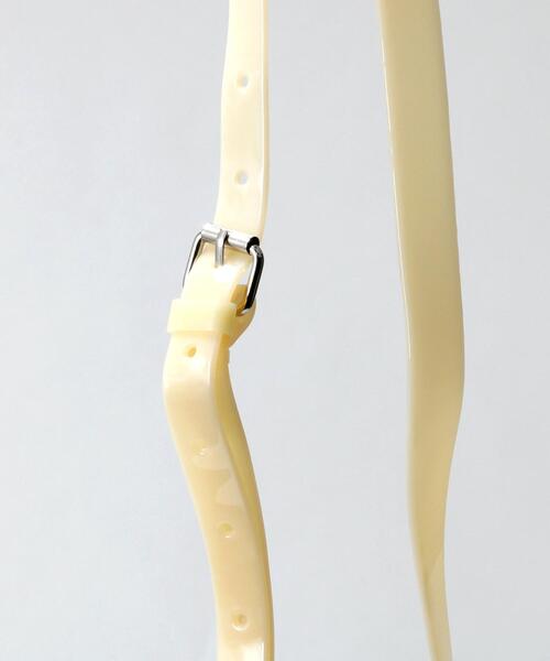 NaNa-NaNa（ナナナナ）の「＜nana-nana＞A5 クリアショルダーバッグ -2WAY- Ψ（ショルダーバッグ・レディース・ナチュラル/その他1・FREE）」の10枚目の写真