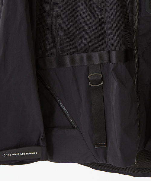 5351 POUR LES HOMMES(ゴーサンゴーイチプールオム)の「メモリーダブルフェイスブルゾン(ブルゾン・メンズ・ブラック・44/46/48)」の12枚目の写真