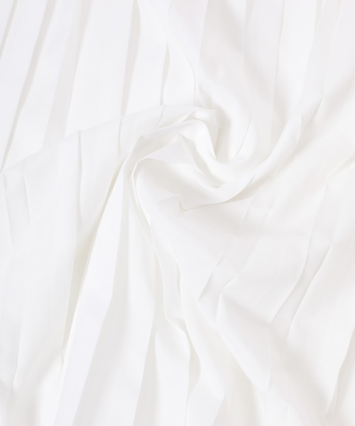 fifth（フィフス）の「バックプリーツスタンドカラーシャツ（シャツ/ブラウス・レディース・グレー/ホワイト・MEDIUM）」の7枚目の写真