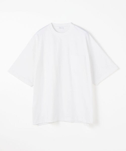 TOMORROWLAND (トゥモローランド)の「fitfor VORTEX WIDE BOX コットン クルーネックショートスリーブビッグTシャツ(Tシャツ/カットソー・メンズ・ホワイト/ブラック/ブルー・S/M/L)」の2枚目の写真
