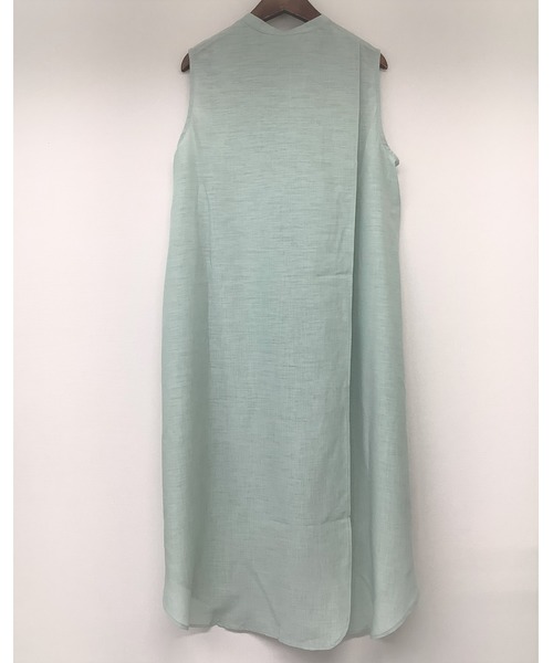 ulu（ウル）の「Cross slit shirt onepierce（ワンピース・レディース・ミント/クリーム・FREE）」の13枚目の写真