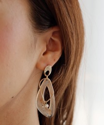 LIPSERVICE | レイヤードマーブルピアス(ピアス（両耳用）)