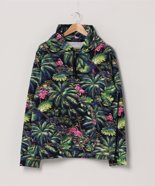 ◆Polo Ralph Lauren マウンテンプリントフリースパーカー POLO RALPH LAUREN（ポロ ラルフ ローレン）の「トロピカル