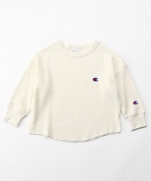 Champion | 【WEB限定】Champion×FREAK'S STORE/チャンピオン KIDS 別注 ワッフルワイドロングスリーブTシャツ(Tシャツ/カットソー)