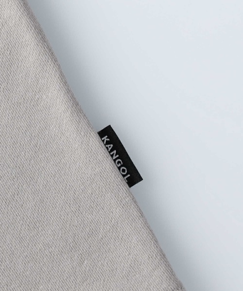 KANGOL（カンゴール）の「【KANGOL】バックスクエアプリントクルーネックロンT（スウェット・メンズ・ブラック/ベージュ/ピンク・M/L/XL）」の14枚目の写真