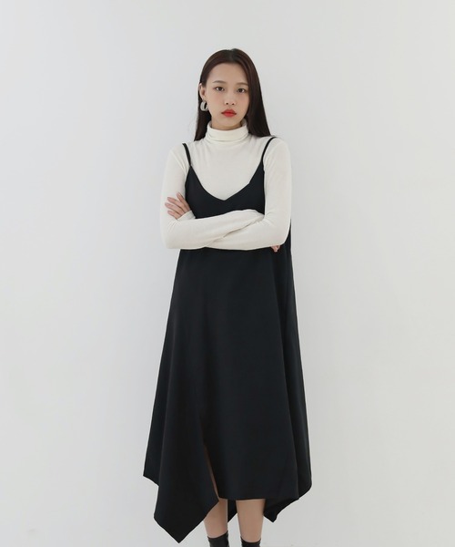 セール アンバランス スリット Aライン ビスチェ ワンピース ワンピース By Muni R バイ ムニール のファッション通販 Zozotown