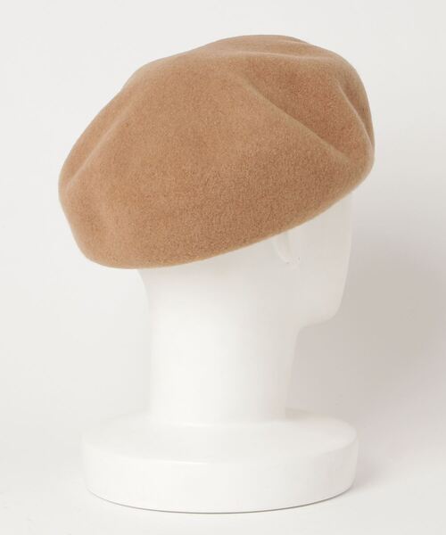 NON−NON［kab141］ ベレー帽 PAINTED BERET(ONESIZE BLACK): ベレー｜帽子通販｜CA4LA