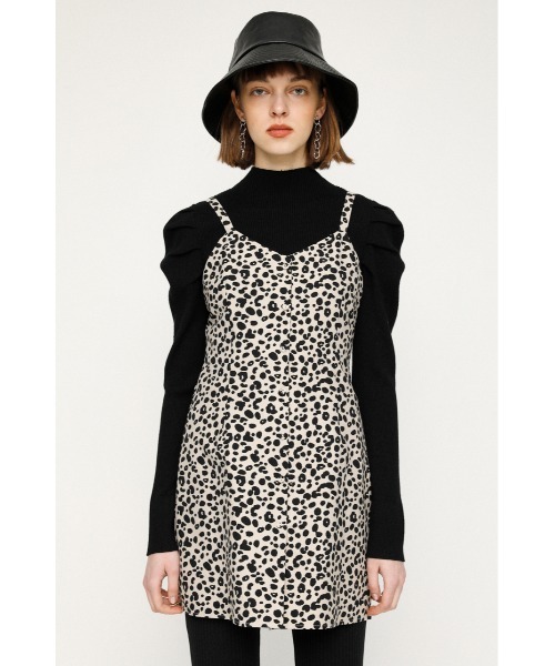 SLY（スライ）の「DOTS LEO CAMI ワンピース（ワンピース）」 - WEAR