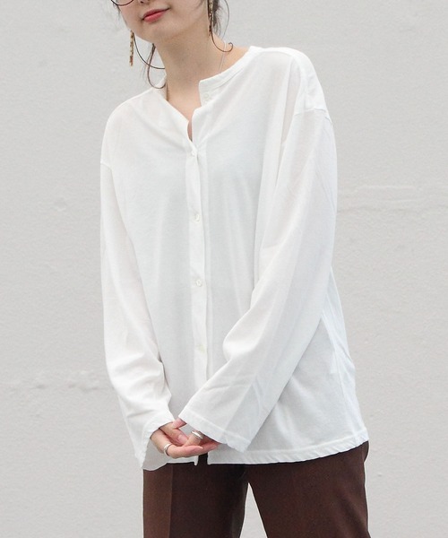 THE SHINZONE ザシンゾーン ハイツイストコットンカーディガン THE SHINZONE シンゾーン HIGH TWIST COTTON CARDIGAN ハイ