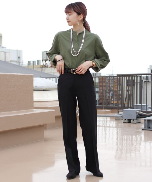 シンゾーン　HIGH TWIST COTTON CARDIGAN BLACK Shinzone（シンゾーン）】HIGH TWIST COTTON CARDIGAN カーディガン
