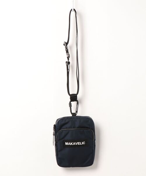 MAKAVELIC(マキャベリック)の「/MAKAVELIC/TRUCKS CROSS-TIE POUCH BAG(ボディバッグ/ウエストポーチ・メンズ・オレンジ/ネイビー・FREE)」の2枚目の写真