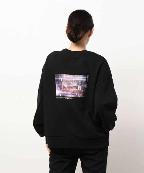 PAGEBOY(ページボーイ)の「バックプリントウラケプルオーバー(スウェット・レディース・オフホワイト/ブラック・FREE)」の16枚目の写真